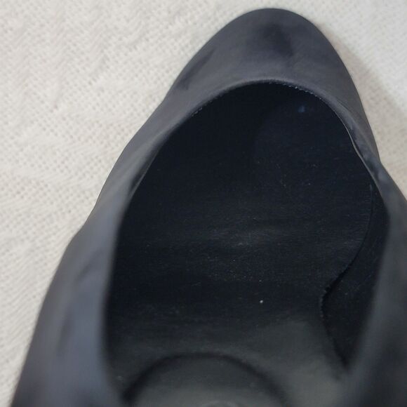 Arche France Musaby Escarpin Black Nubuck Pumps Heels Slip On EU 38 US 7 40911 - Picture 9 of 16